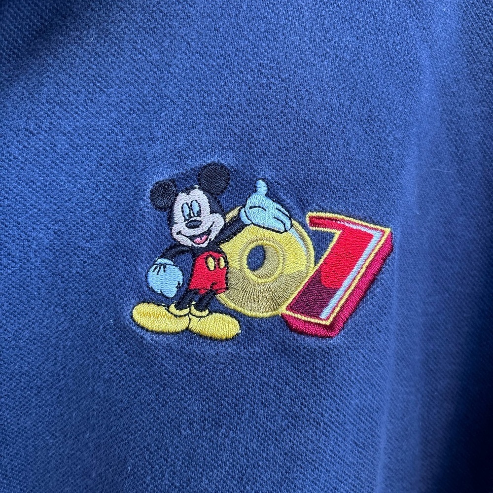 Vintage Walt Disney World 2007 Mickey Mouse Polo - Picture 2 of 6